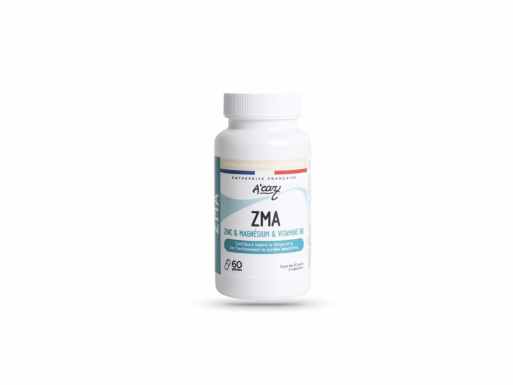 ZMA (ZINC, MAGNÉSIUM, B6) - Acaz