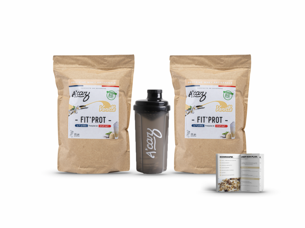 PACK WHEY ISOLAT DOUBLE VANILLE - Acaz