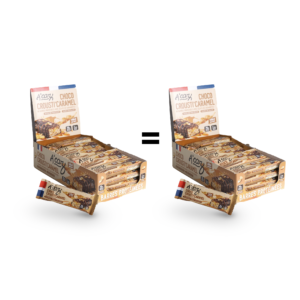 1 PACK DE 18 BARRES PROTÉINÉES CHOCO CROUSTI'CARAMEL ACHETÉ = 1 OFFERT – Image 1